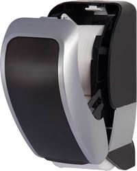 WB Toilettenpapierspender aus ABS Kunststoff mit eingebauter Abrollbremse.